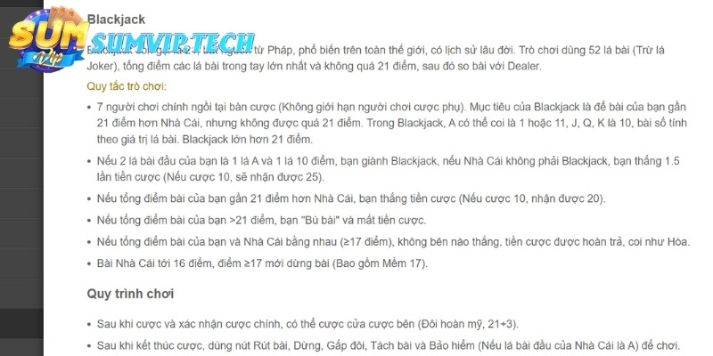 Tất tần tật về quy tắc chơi, cách tính điểm